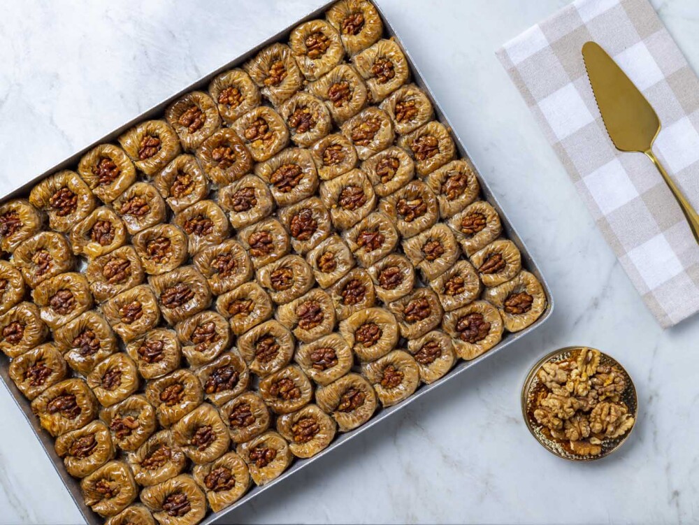 Cevizli Bülbül Yuvası Tray - 