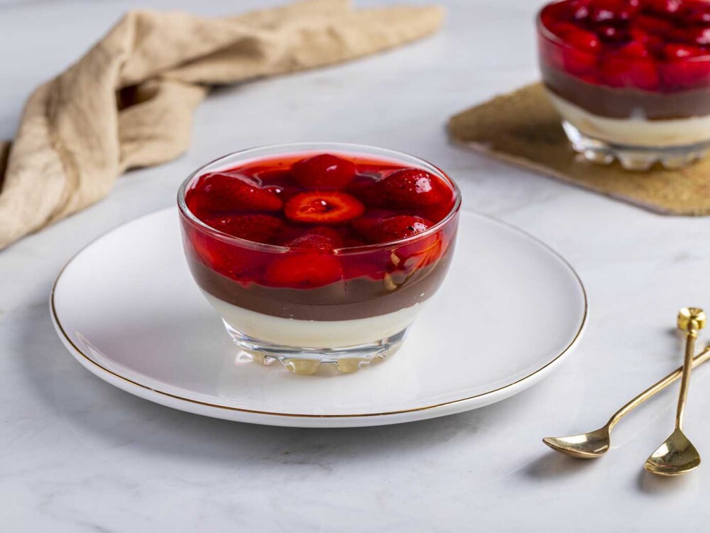 Çilekli Muhallebi - 