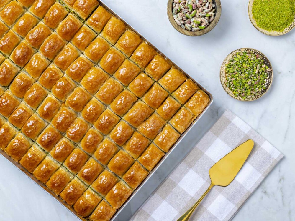 Fıstıklı Baklava Tepsi - 