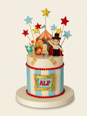 Sirk Temalı Pasta - 