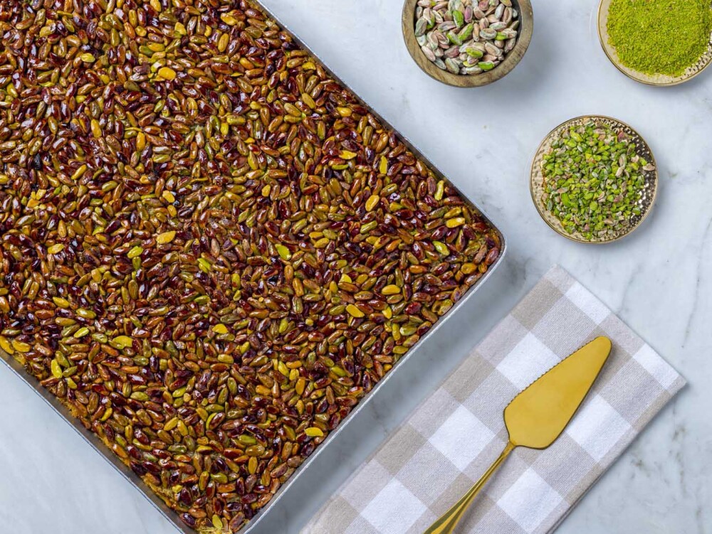 Sultaniye Kadayif on a Tray - 